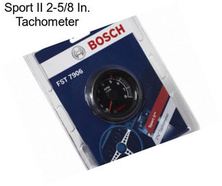 Sport II 2-5/8 In. Tachometer