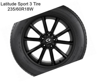 Latitude Sport 3 Tire 235/60R18W