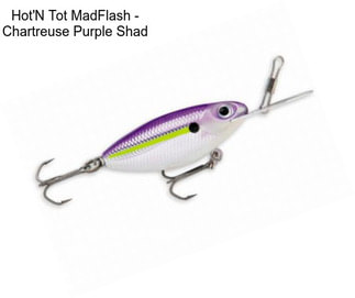 Hot\'N Tot MadFlash - Chartreuse Purple Shad