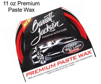 11 oz Premium Paste Wax