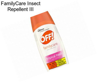FamilyCare Insect Repellent III