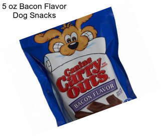 5 oz Bacon Flavor Dog Snacks