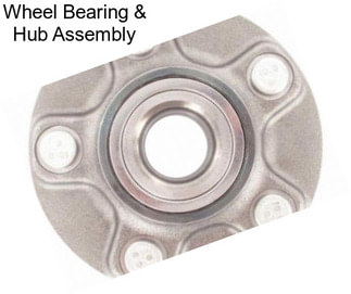 Wheel Bearing & Hub Assembly