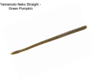 Yamamoto Neko Straight - Green Pumpkin