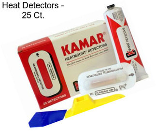 Heat Detectors - 25 Ct.