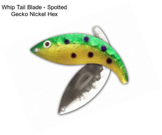 Whip Tail Blade - Spotted Gecko Nickel Hex
