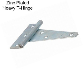 Zinc Plated Heavy T-Hinge