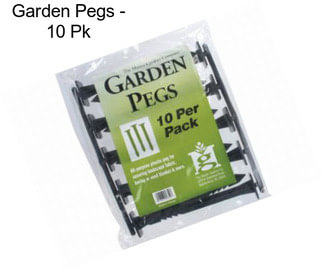 Garden Pegs - 10 Pk