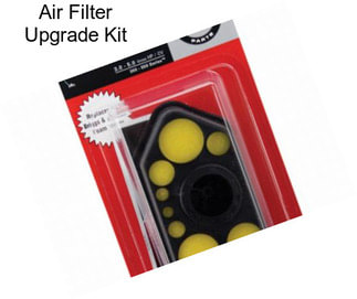 Air Filter Upgrade Kit