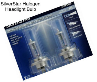 SilverStar Halogen Headlight Bulb