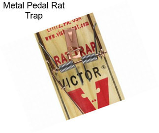 Metal Pedal Rat Trap