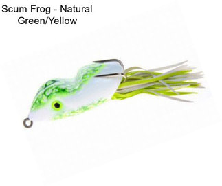 Scum Frog - Natural Green/Yellow