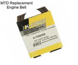 MTD Replacement Engine Belt