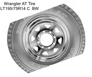 Wrangler AT Tire LT195/75R14 C  BW