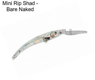 Mini Rip Shad - Bare Naked