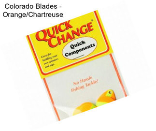 Colorado Blades - Orange/Chartreuse