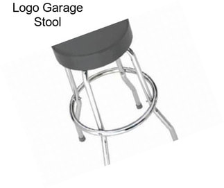 Logo Garage Stool