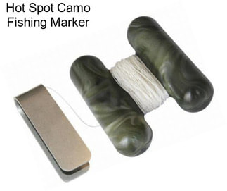 Hot Spot Camo Fishing Marker