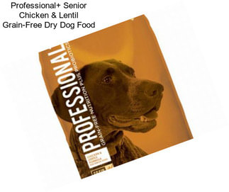 Professional+ Senior Chicken & Lentil Grain-Free Dry Dog Food