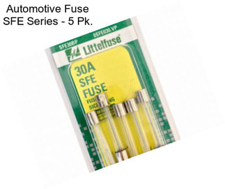 Automotive Fuse SFE Series - 5 Pk.
