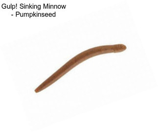 Gulp! Sinking Minnow - Pumpkinseed