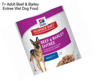 7+ Adult Beef & Barley Entree Wet Dog Food