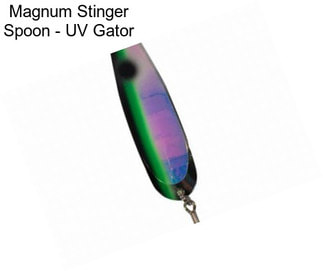 Magnum Stinger Spoon - UV Gator