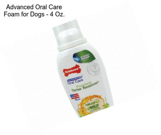 Advanced Oral Care Foam for Dogs - 4 Oz.