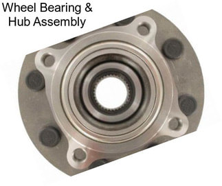 Wheel Bearing & Hub Assembly