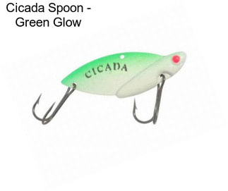 Cicada Spoon - Green Glow