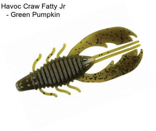 Havoc Craw Fatty Jr - Green Pumpkin
