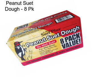 Peanut Suet Dough - 8 Pk