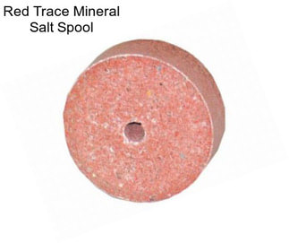 Red Trace Mineral Salt Spool