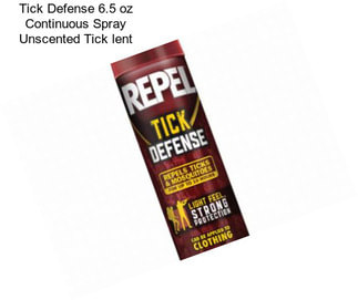 Tick Defense 6.5 oz Continuous Spray Unscented Tick lent