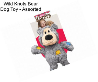 Wild Knots Bear Dog Toy - Assorted