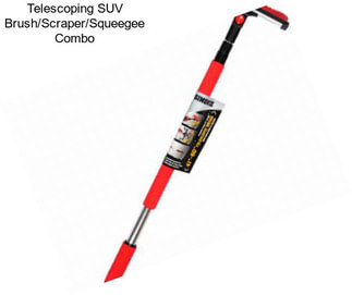 Telescoping SUV Brush/Scraper/Squeegee Combo