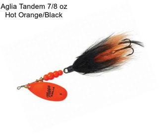 Aglia Tandem 7/8 oz Hot Orange/Black