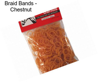 Braid Bands - Chestnut