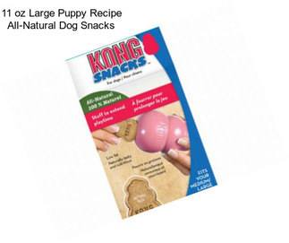 11 oz Large Puppy Recipe All-Natural Dog Snacks
