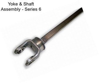 Yoke & Shaft Assembly - Series 6