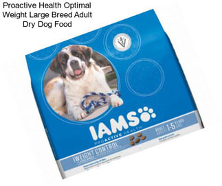 Proactive Health Optimal Weight Large Breed Adult Dry Dog Food