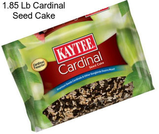1.85 Lb Cardinal Seed Cake