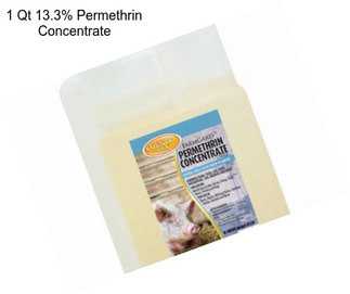 1 Qt 13.3% Permethrin Concentrate