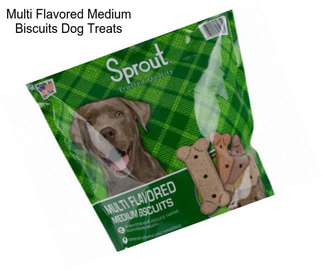 Multi Flavored Medium Biscuits Dog Treats