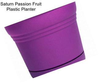 Saturn Passion Fruit Plastic Planter