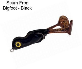 Scum Frog Bigfoot - Black
