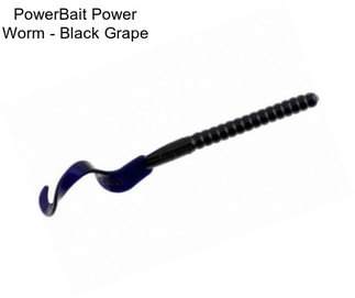 PowerBait Power Worm - Black Grape