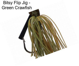 Bitsy Flip Jig - Green Crawfish