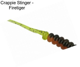 Crappie Stinger - Firetiger