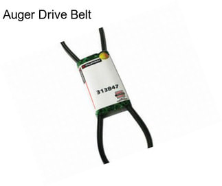 Auger Drive Belt